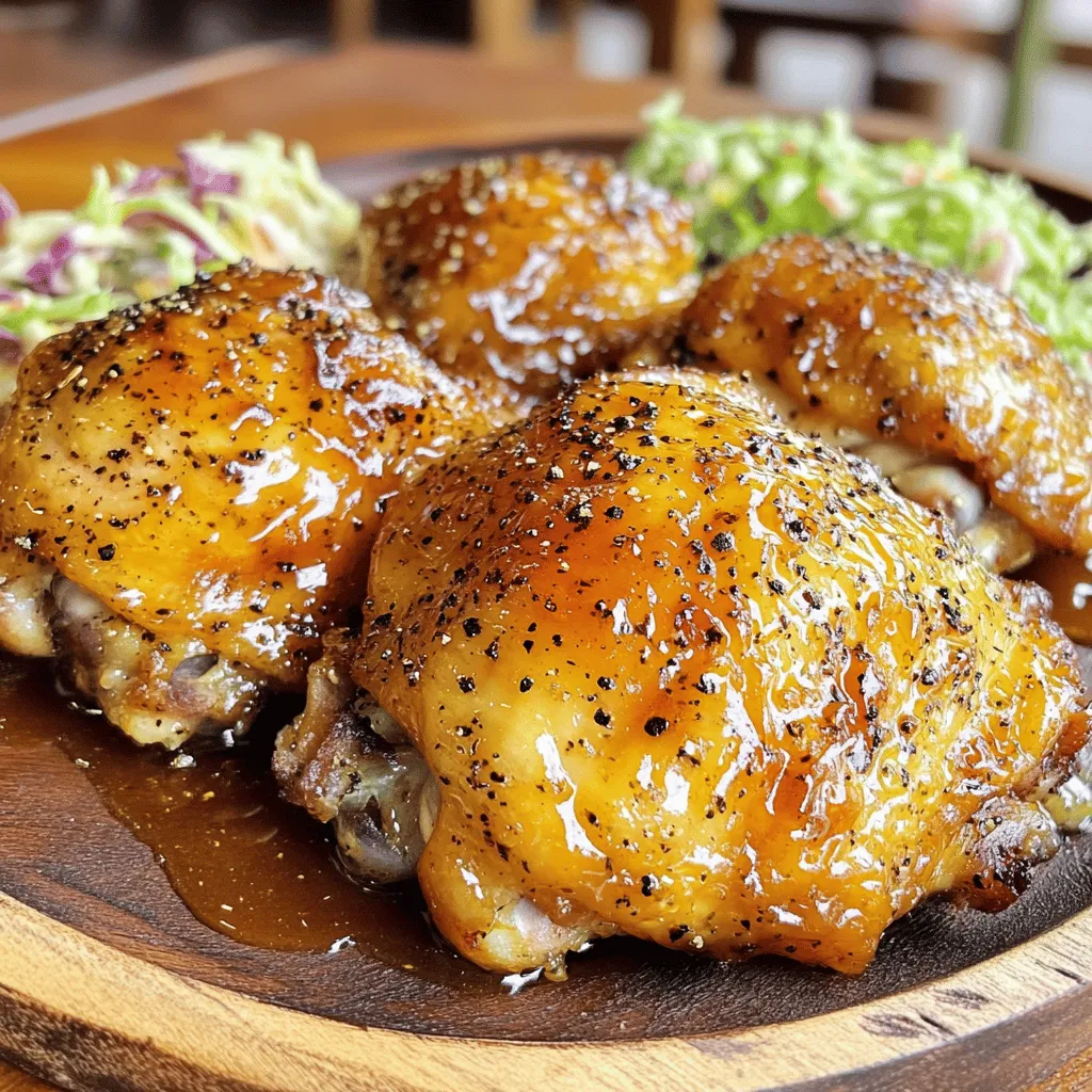 Honig-Pfeffer-Hähnchen Schnelles und leckereres Rezept