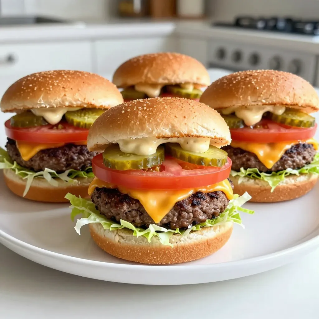 Crack Burgers Einfach und Lecker Selber Machen