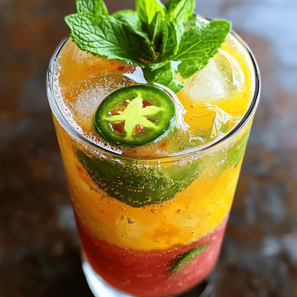 Spicy Guava Mocktail Einfaches und Erfrischendes Rezept