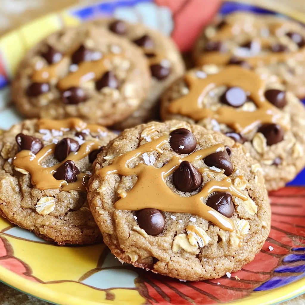 Leckere Peanut Butter Banana Oat Cookies Rezept