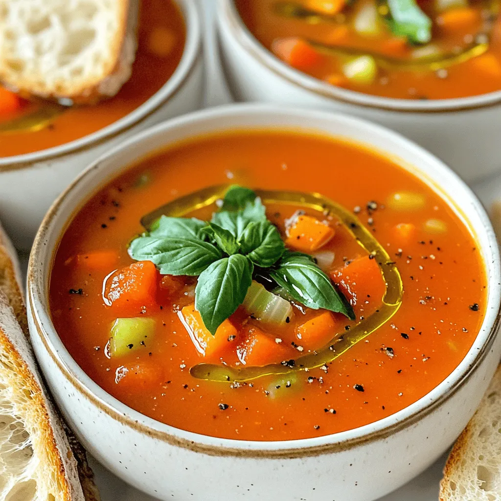 Herzhafte Tomatensuppe Einfaches und Rezept für alle