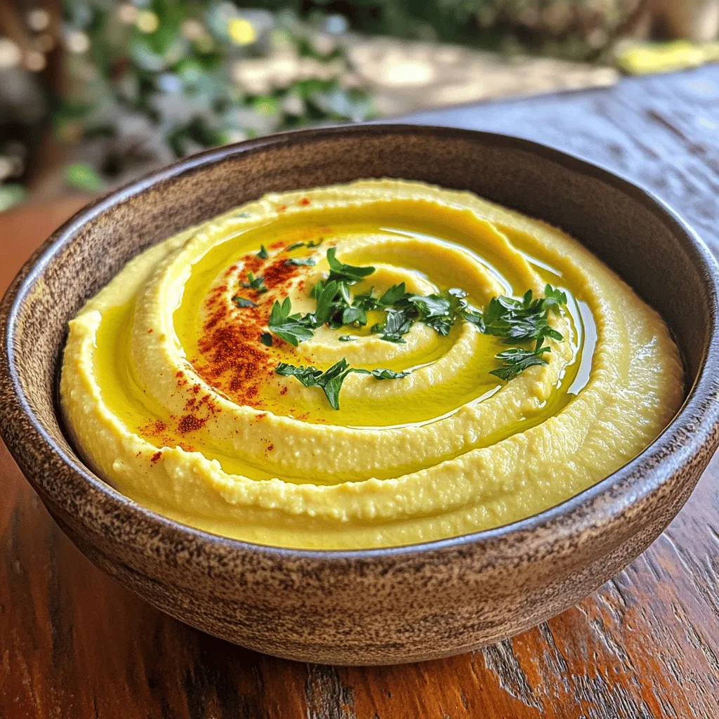 Homemade Hummus: Einfache Rezeptidee für Genuss