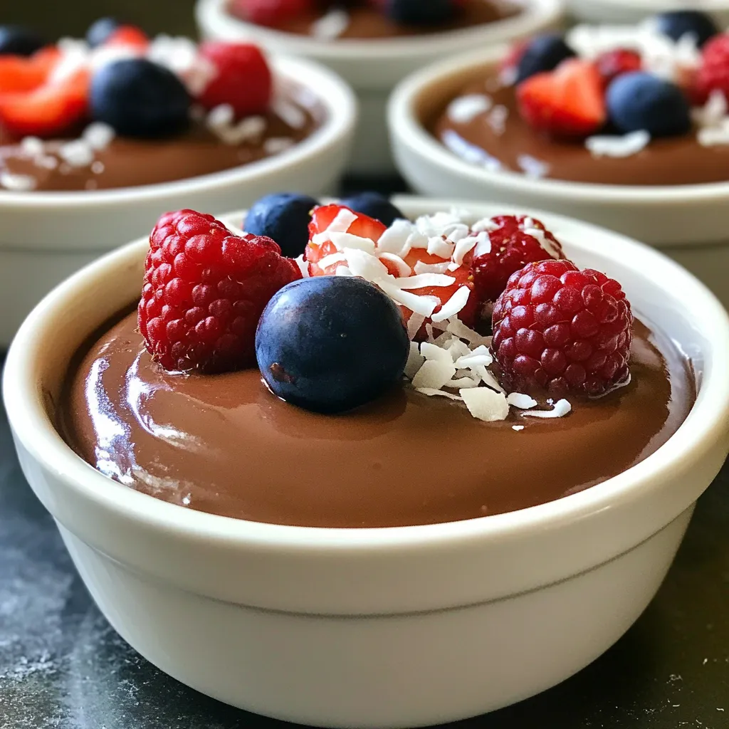 Schokoladen-Hüttenkäse-Pudding Einfache und leckere Idee