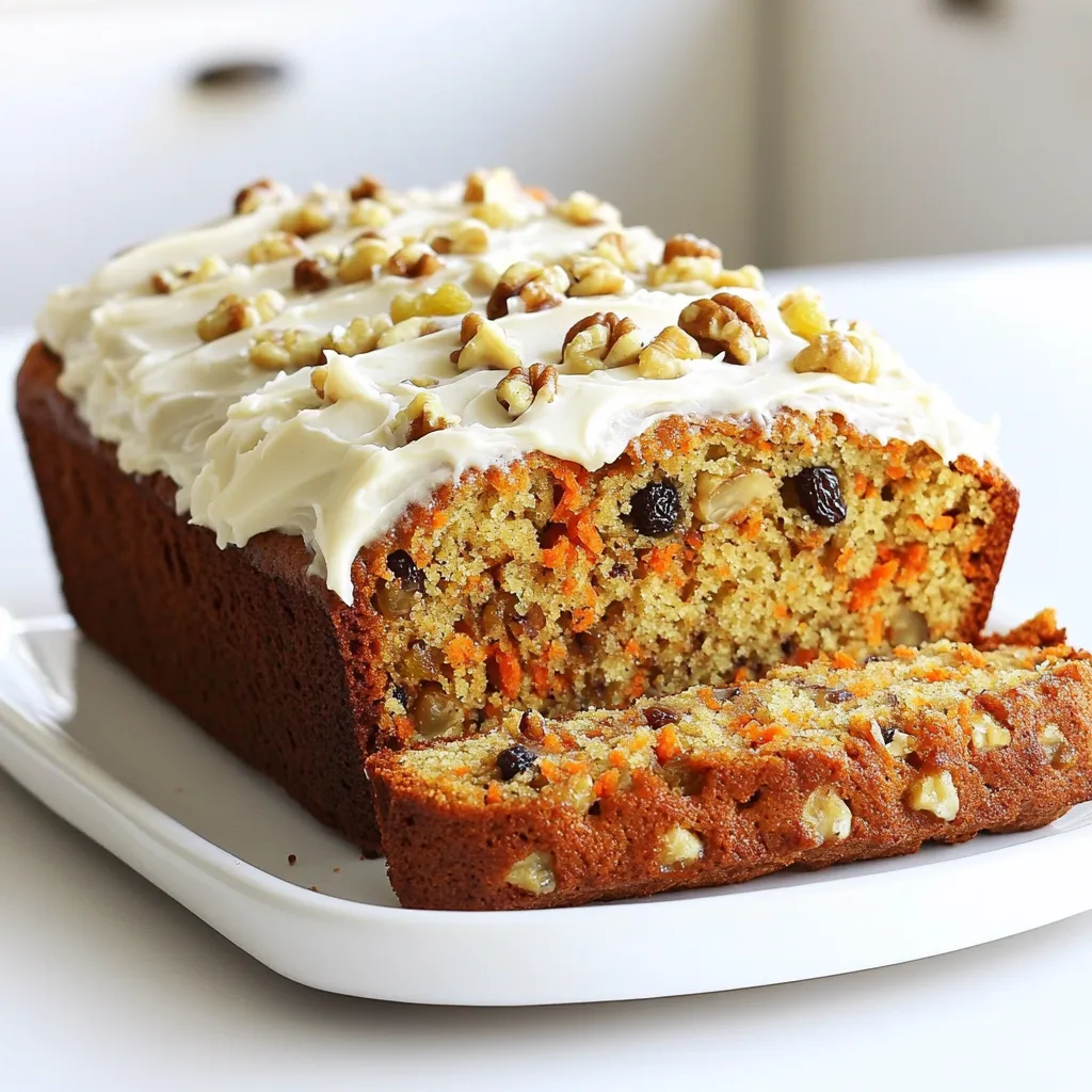 Karottenkuchen-Bananenbrot köstlich und saftig genießen