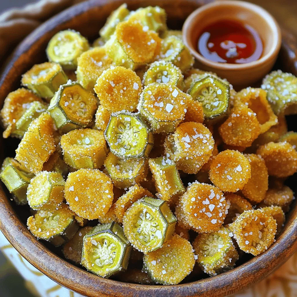 Einfache gebratene Okra für knusprigen Genuss