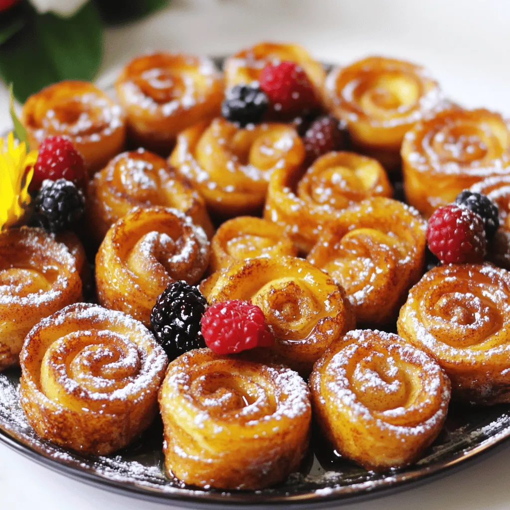 Zimtschnecken French Toast Bites Köstlich zubereiten