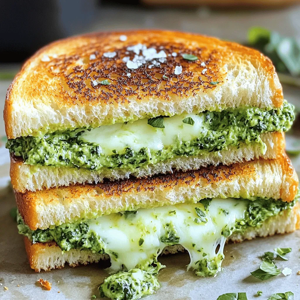Viral Green Goddess Grilled Cheese Schnelles Rezept