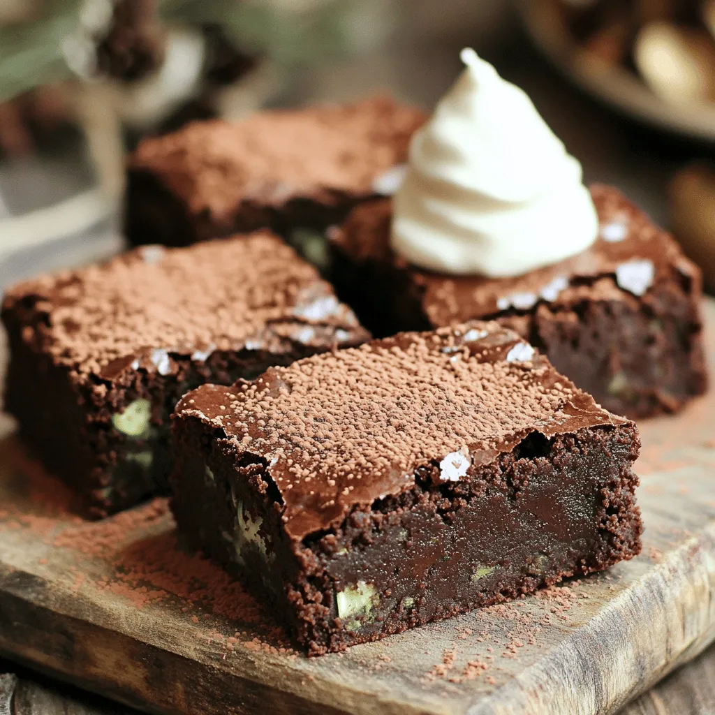 Vegan Zucchini Chocolate Brownies Lecker und Saftig