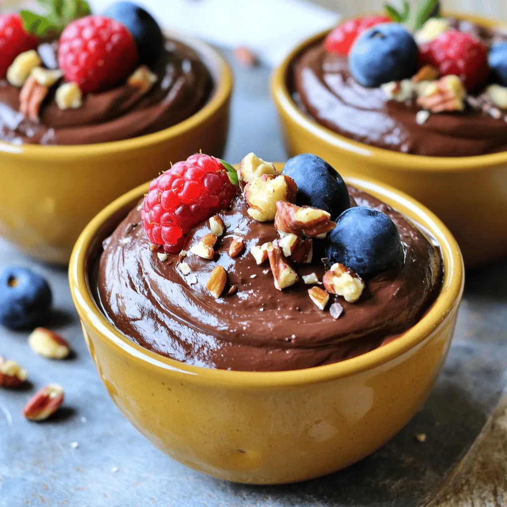 High-Protein Cottage Cheese Chocolate Mousse lecker und gesund