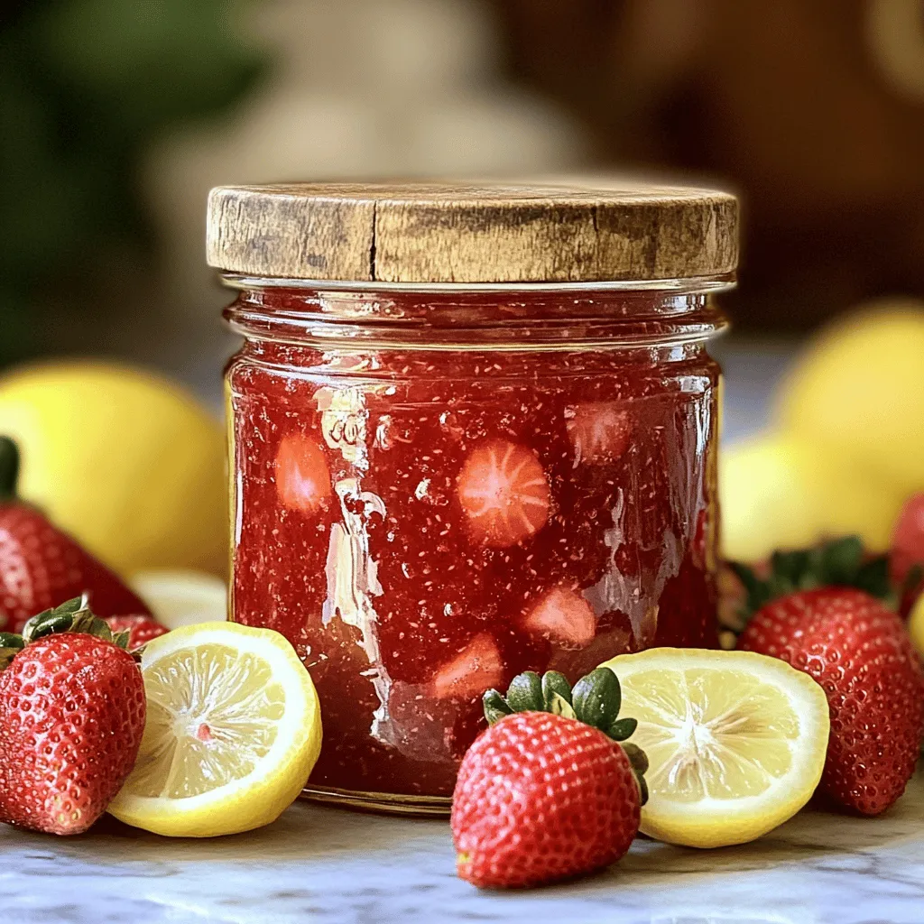 Erdbeermarmelade ohne Pektin Einfach und Lecker