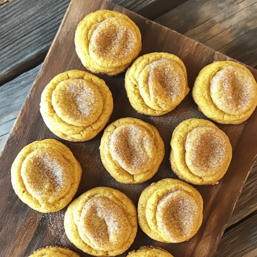 Brown Butter Pumpkin Snickerdoodles köstlicher Genuss