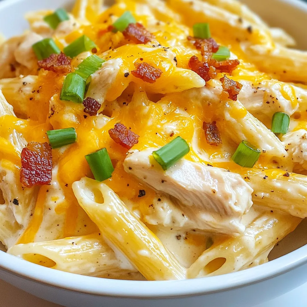 Crack Chicken Penne Einfaches und Köstliches Rezept