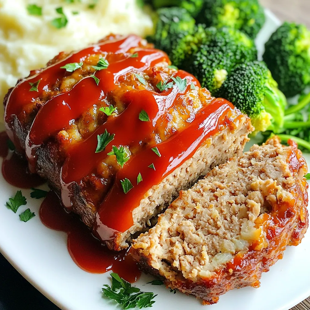 Ground Chicken Meatloaf Einfache und saftige Zubereitung