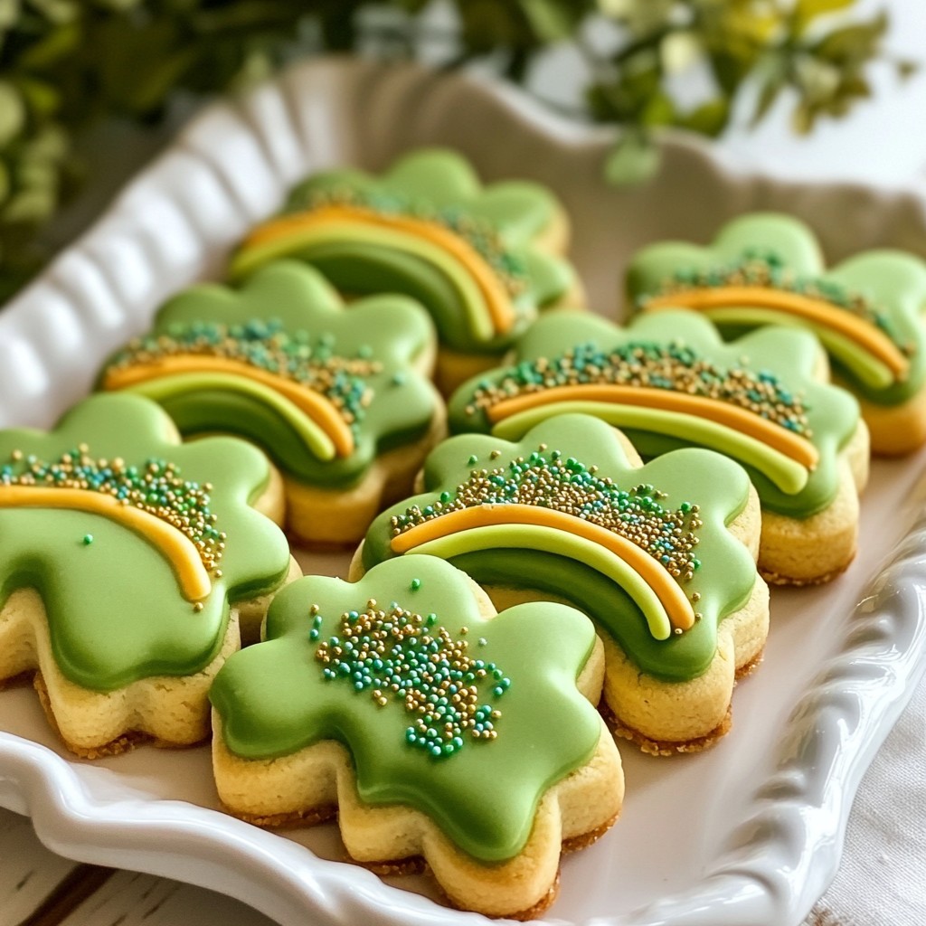 Festive St. Patrick's Day Sugar Cookies Rezepte
