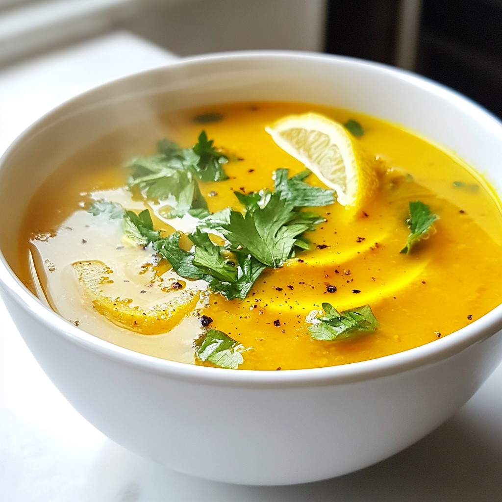 Ginger and Turmeric Golden Broth Nährstoffreiche Basis