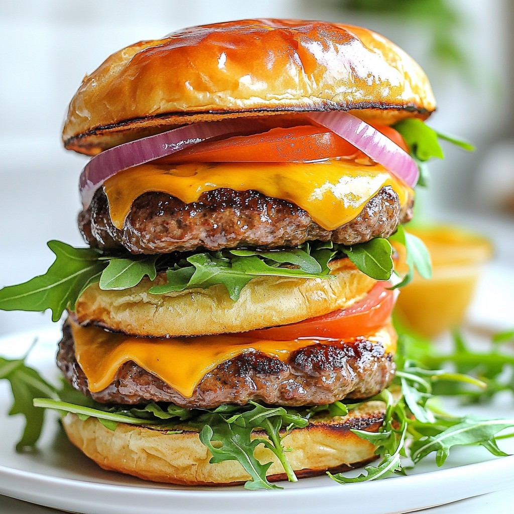 Irische Pub-Burger mit Whiskey-Sauce Genuss erleben