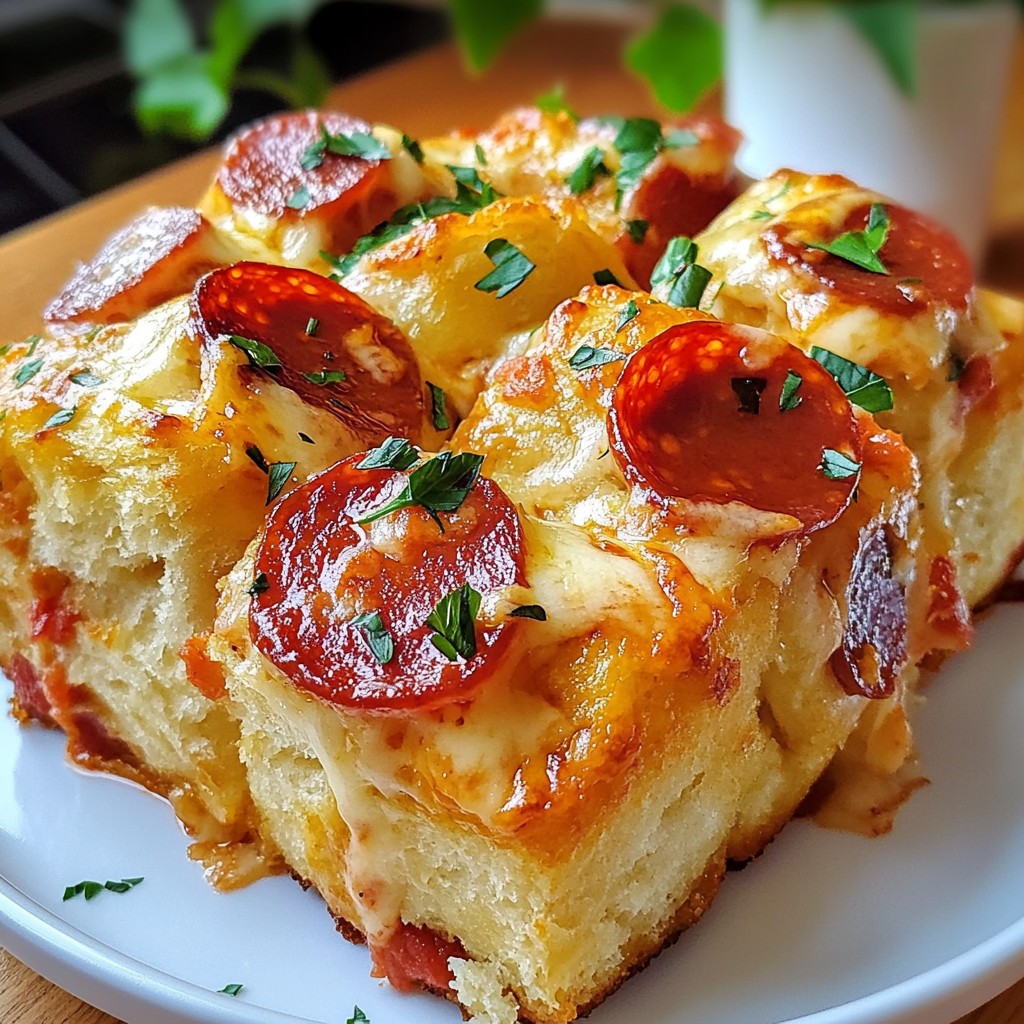 Pull-Apart Pizza Monkey Bread Schnelle und leckere Idee
