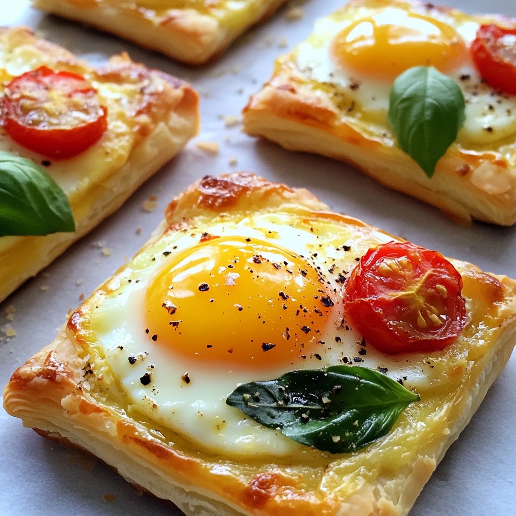 Baked Eggs Napoleon Einfache und köstliche Variante