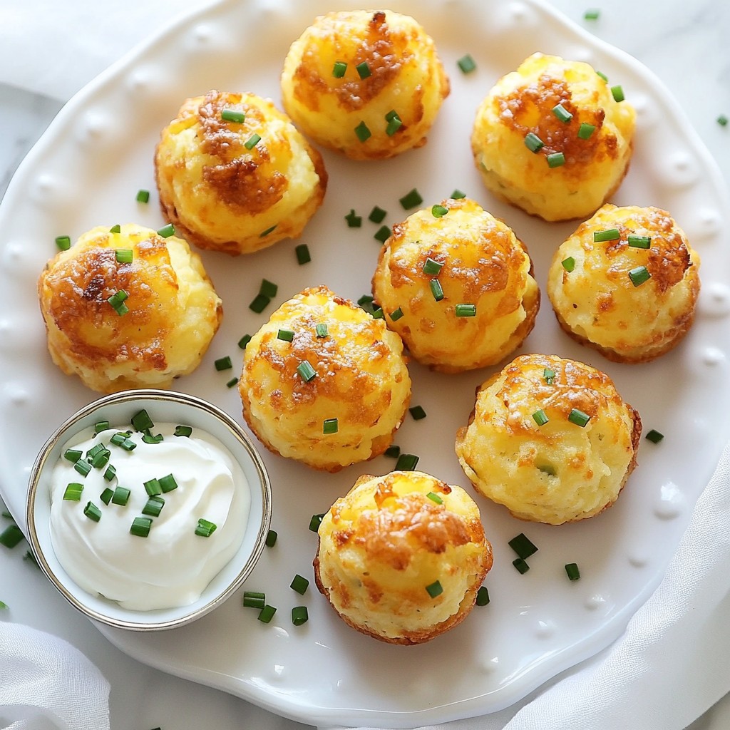Cheesy Mashed Potato Puffs Knusprig und Lecker Genießen