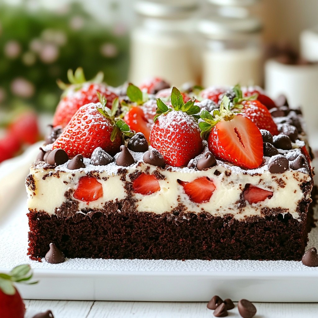 Strawberry Earthquake Cake Einfaches und leckeres Rezept