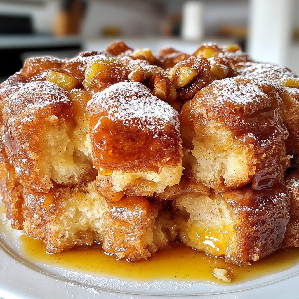 Easy Monkey Bread Einfache und köstliche Nascherei