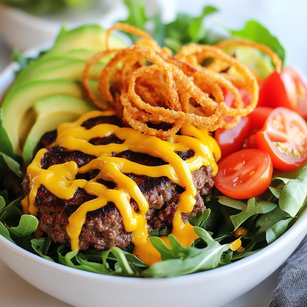 Smash Burger Bowl for einen köstlichen Genuss