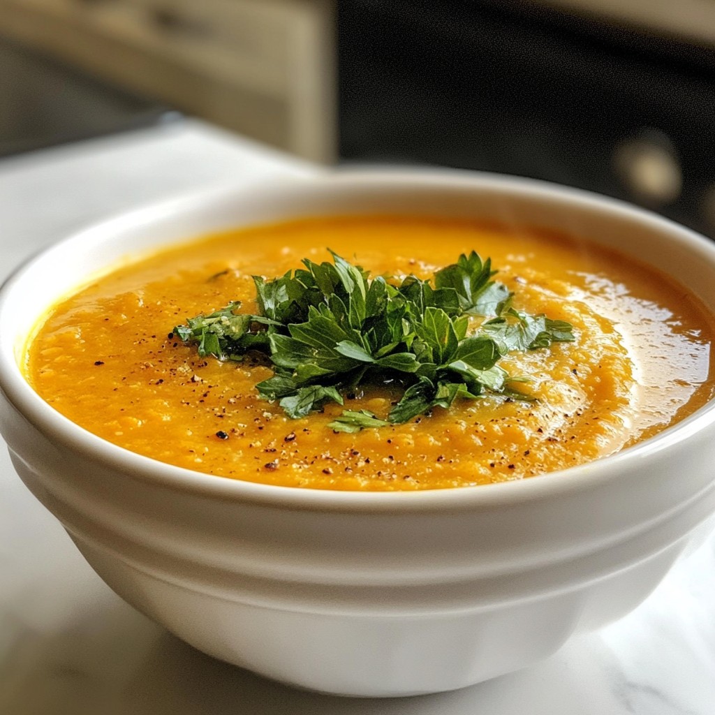 Türkische Rote Linsensuppe Überzeugt Mit Geschmack