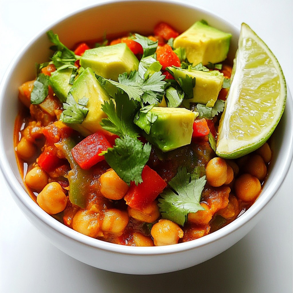 Smoky Chipotle Chickpea Chili Wärmendes Genussrezept