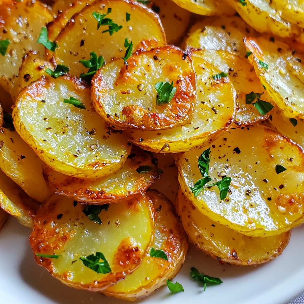 Air Fryer Sliced Potatoes Knusprig und Einfach Rezept