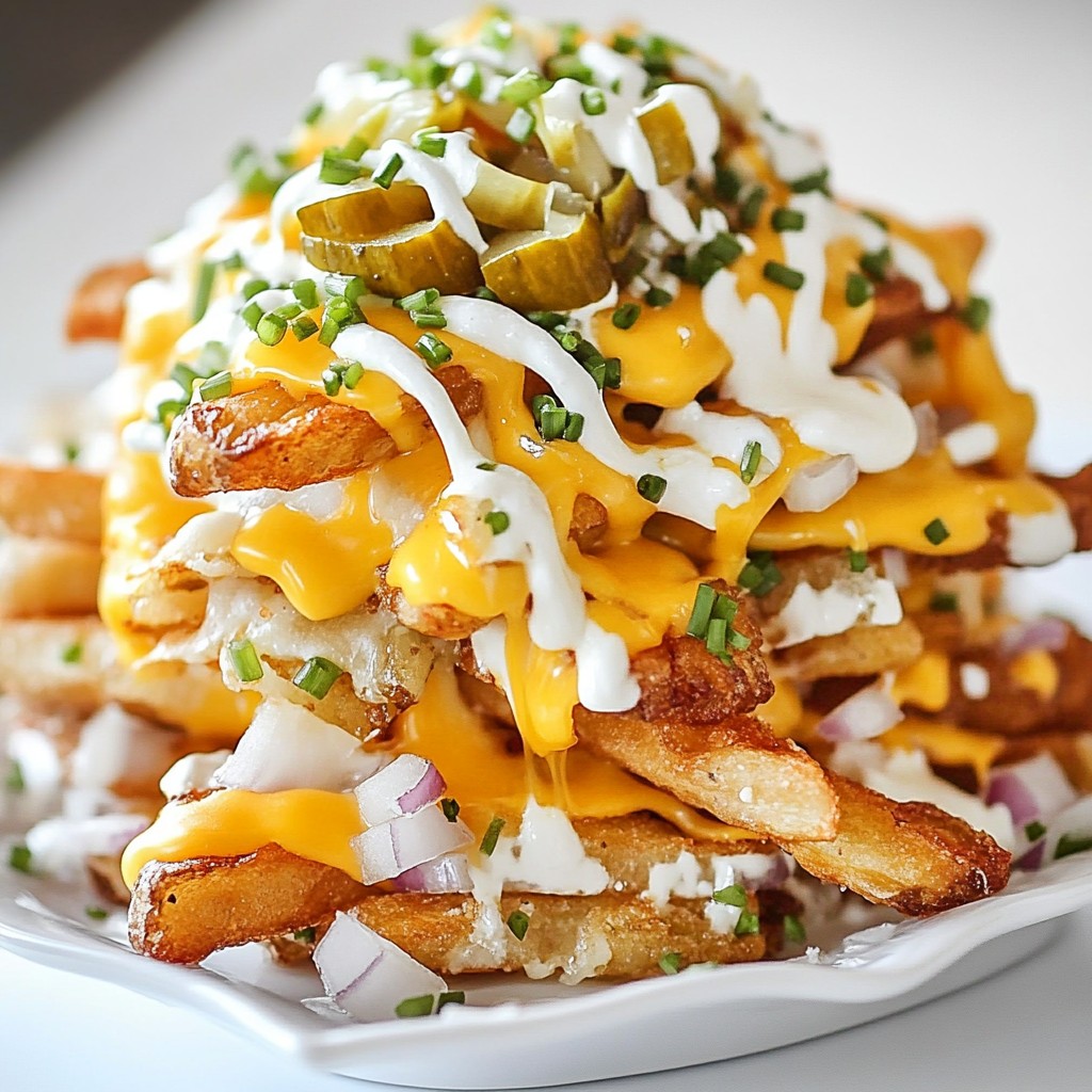 Animal Style Loaded Fries für jeden Geschmack genießen