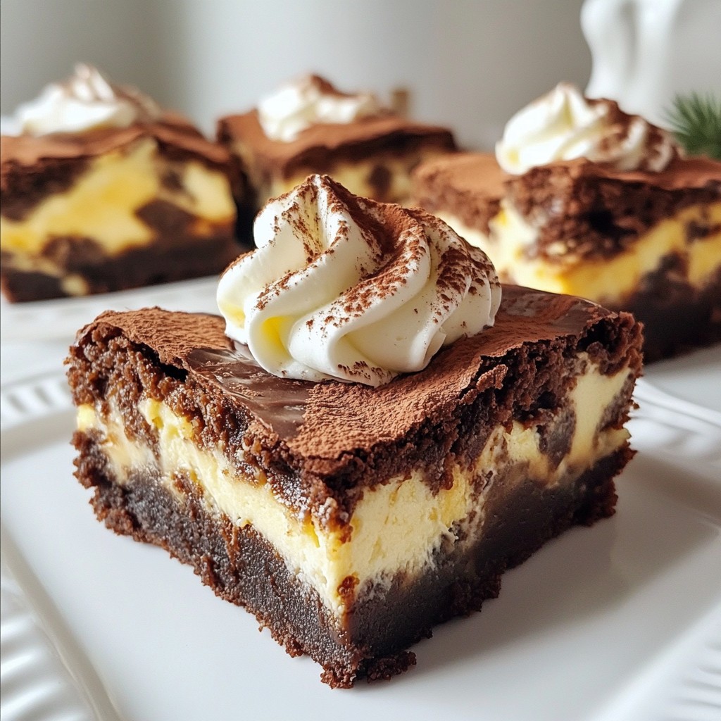 Sauerteig Cheesecake Brownies Einfaches Rezept