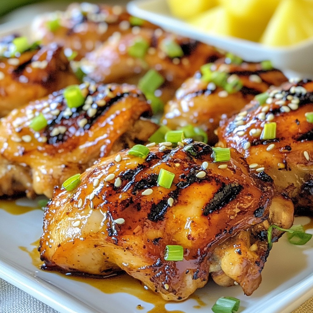 Hawaiian Huli Huli Chicken Einfache Grillanleitung