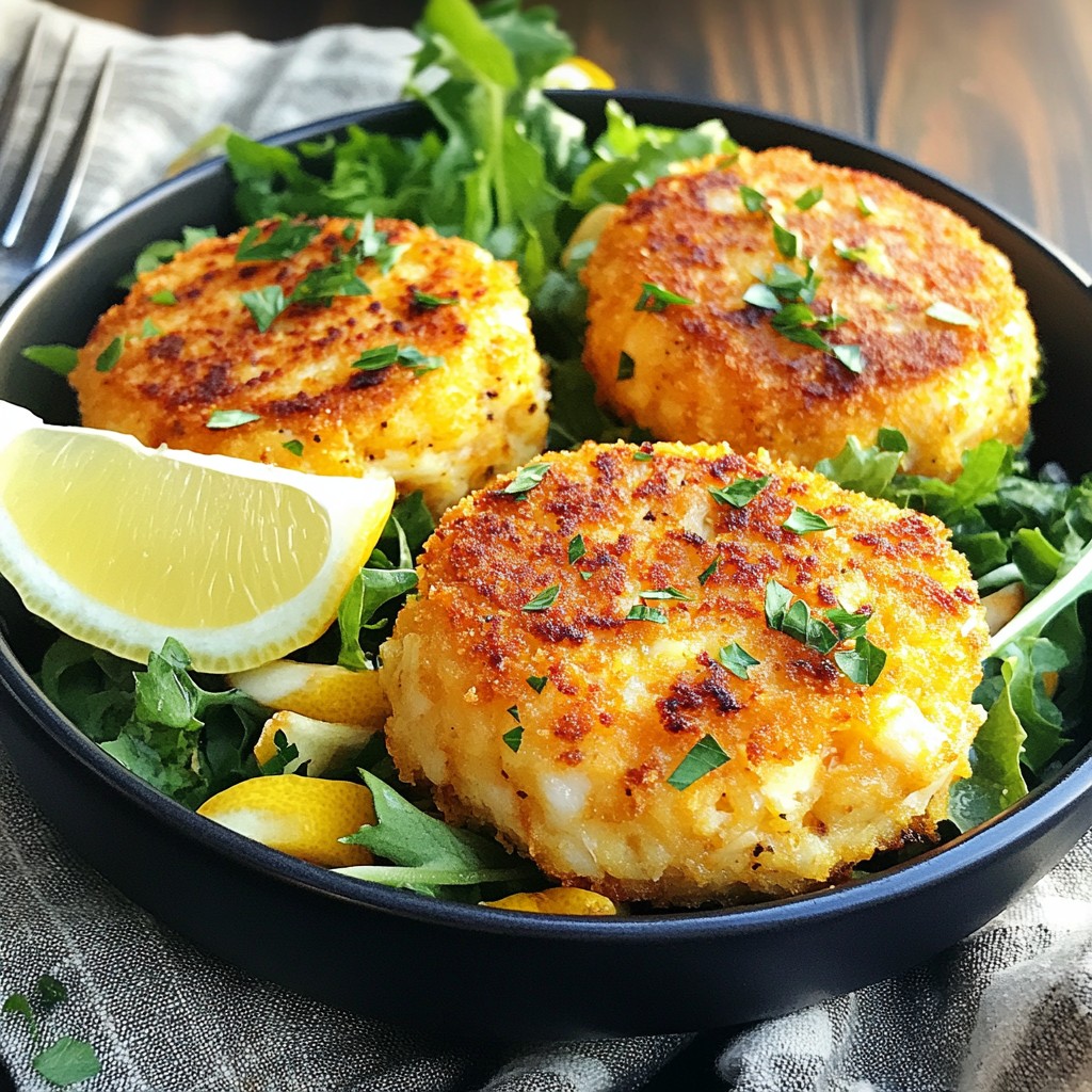 Maryland Crab Cakes Einfacher und köstlicher Genuss