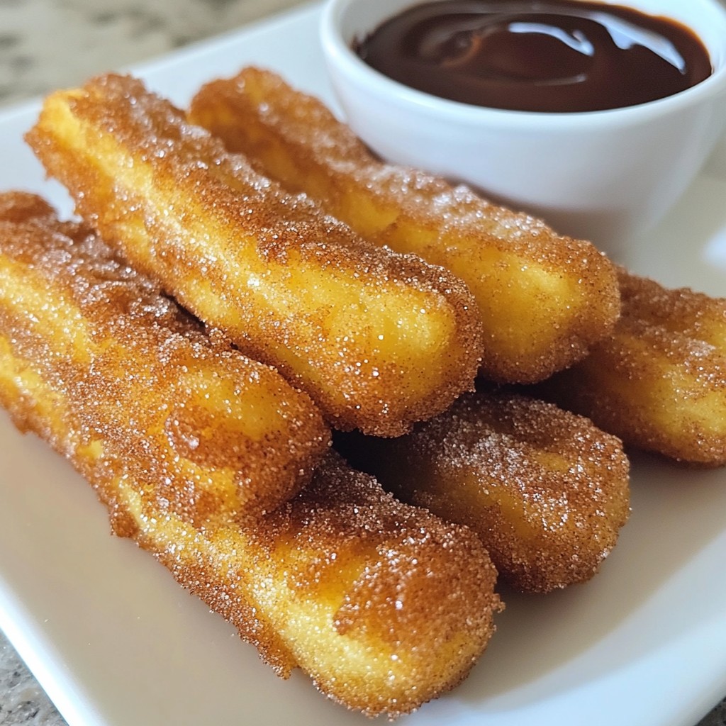 Churro Poppers Köstliche und einfache Rezeptidee