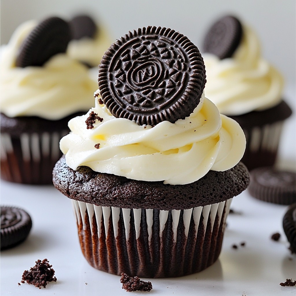 Andes Mint Oreo Cupcakes Traumhaftes Dessert Rezept