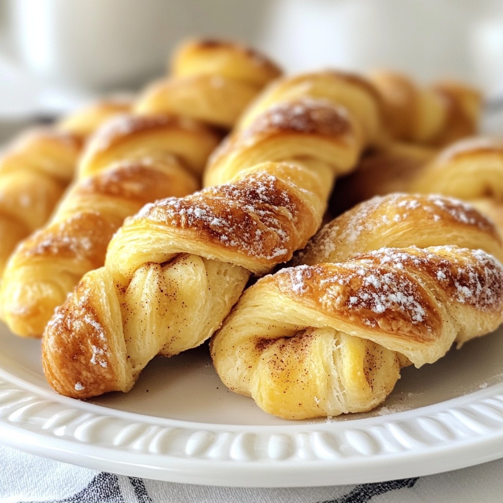 Sweet Cinnamon Twists Verlockendes Rezept zum Backen