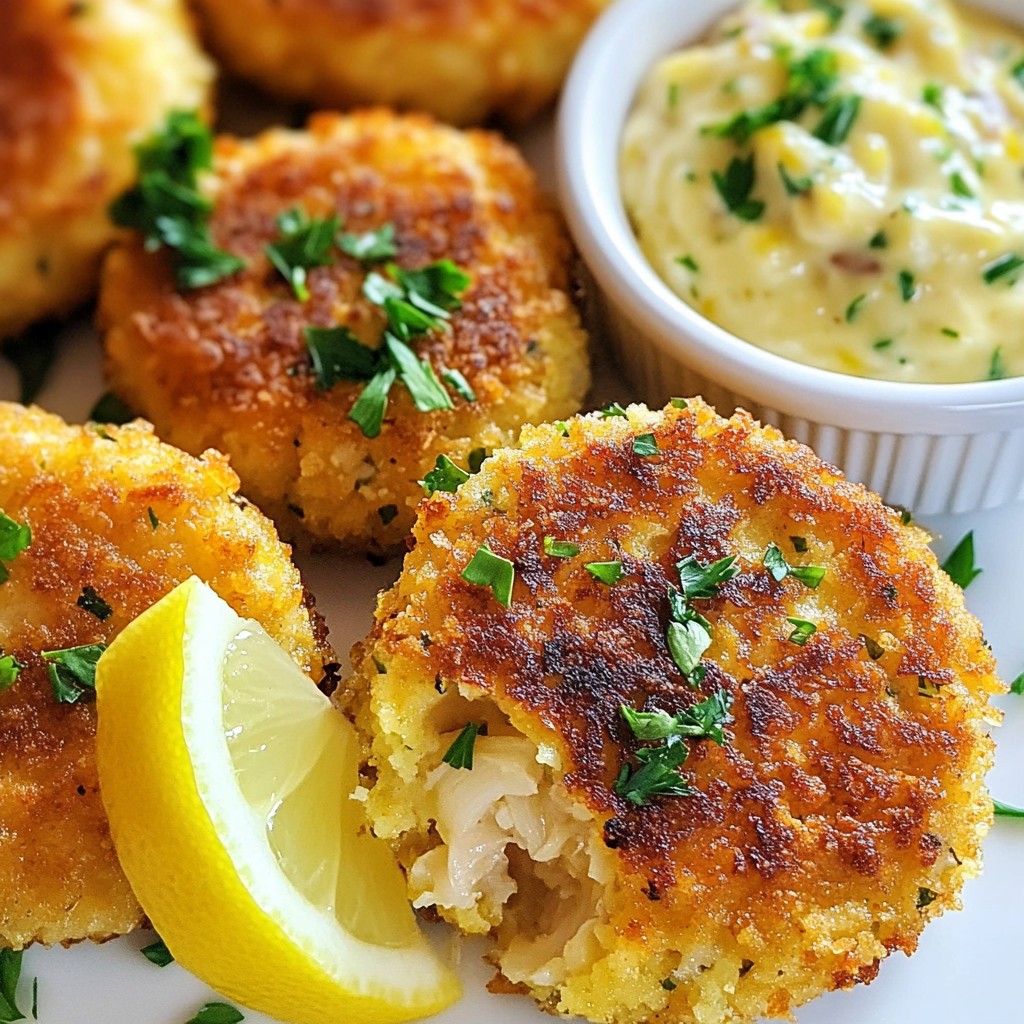Maryland Crab Cakes Köstliches Rezept für jeden Anlass