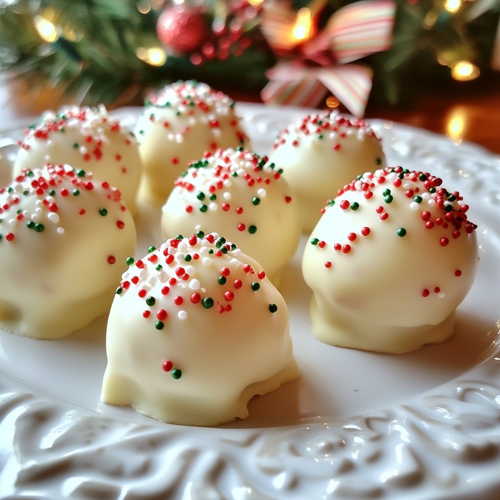 Weihnachts-Oreo-Bälle Einfache und köstliche Rezepte