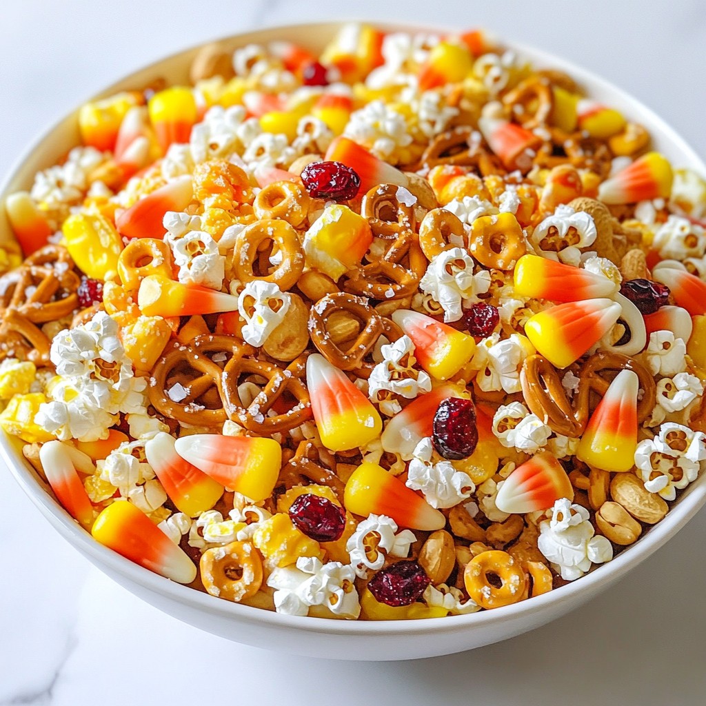 Candy Corn Snack Mix Einfach und Lecker Zubereiten