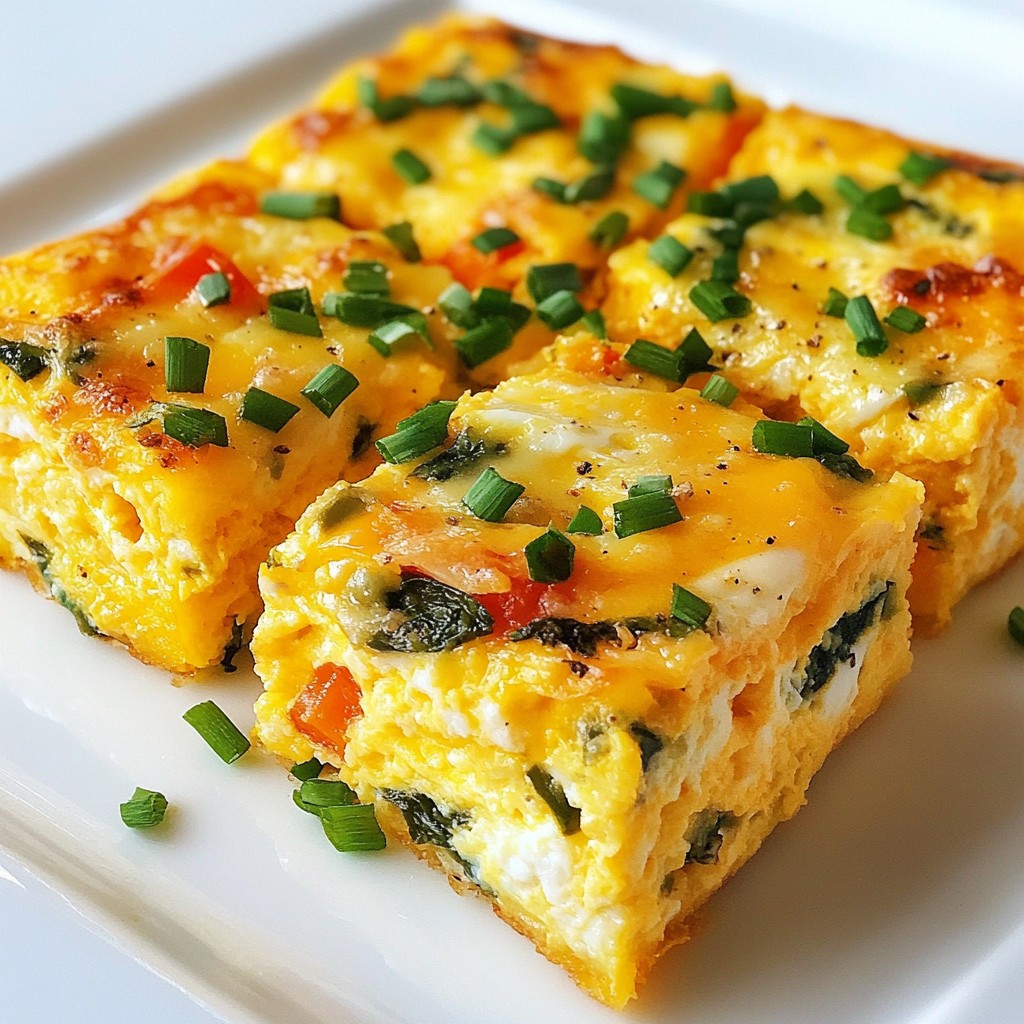 Cheesy Egg Bake Lecker und Einfach Zubereiten