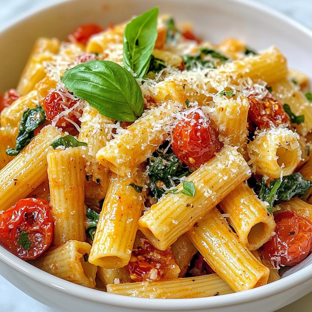 Cremige Toskanische Röstaroma Pasta lecker genießen