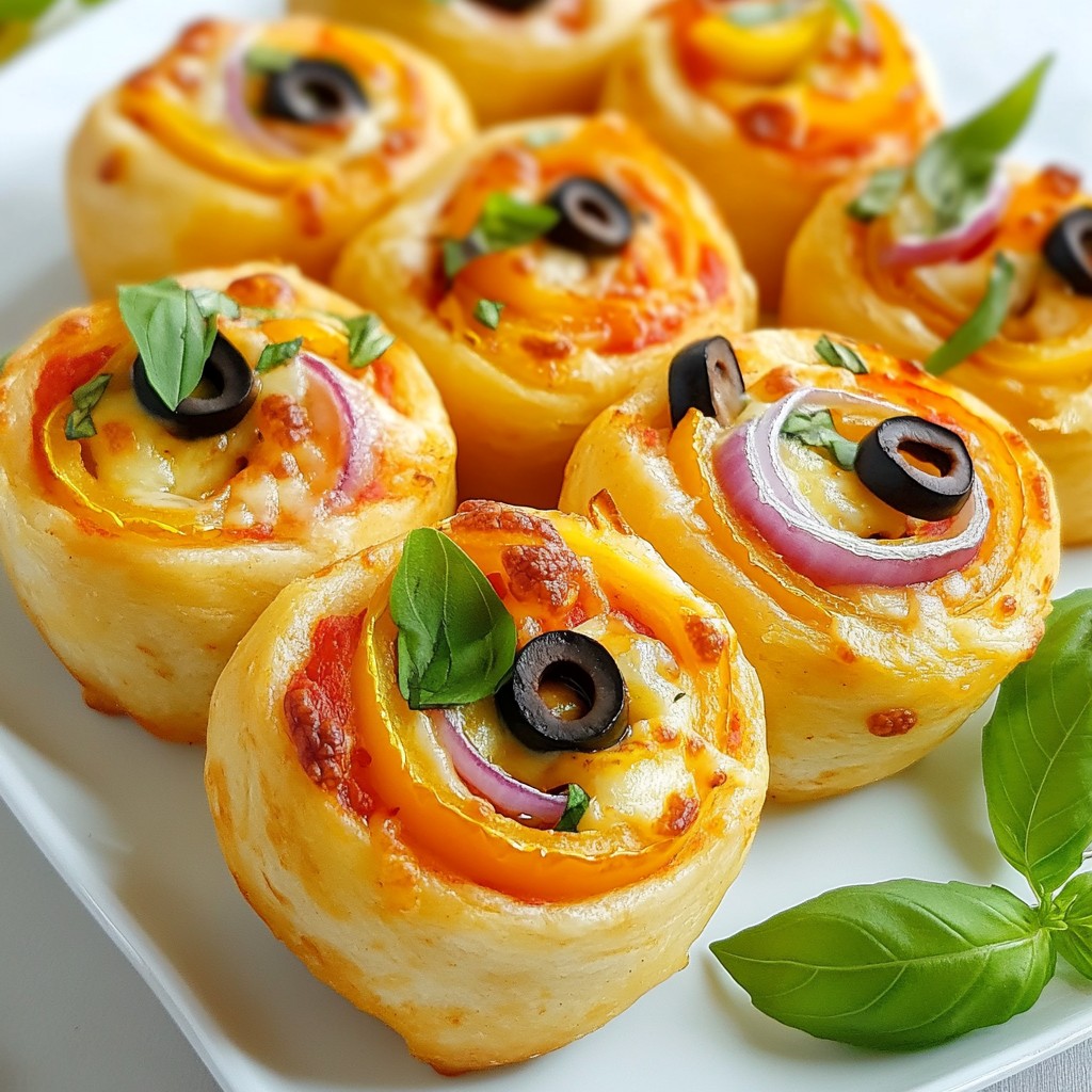 Vegan Pizza Rolls Köstlicher Snack für jeden Anlass