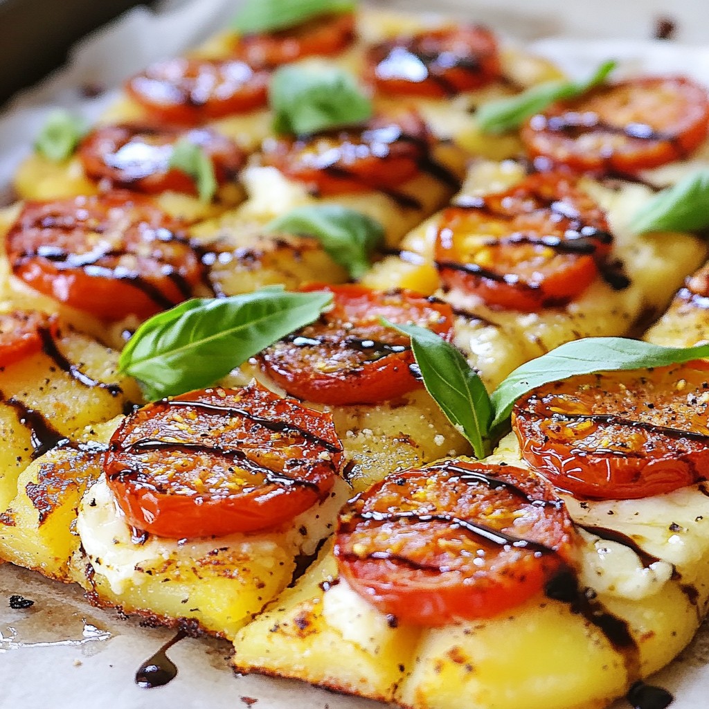 Knusprige Smashed Potato Pizza Einfaches Rezept