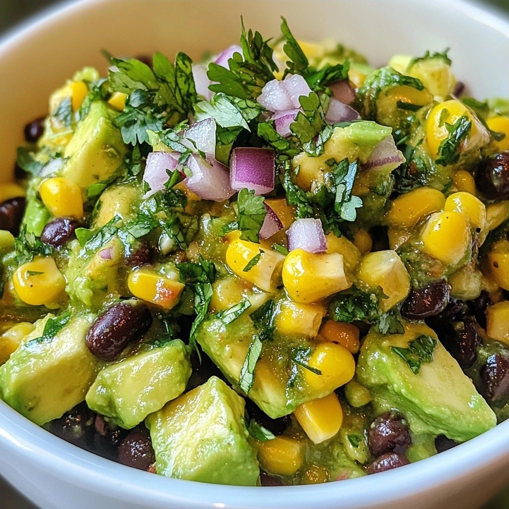 Spicy Green Chili with Avocado Würzige Delikatesse