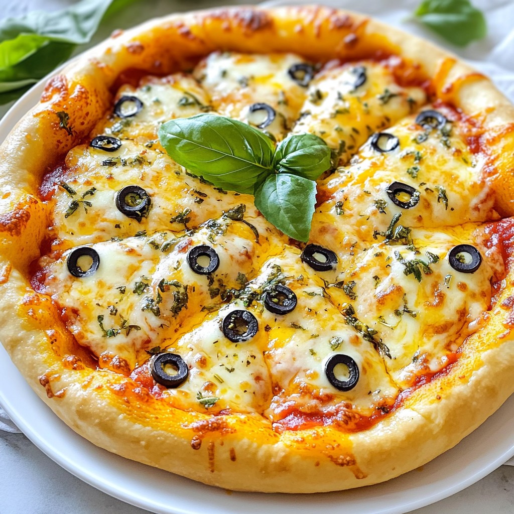 Gefüllte Kruste Doppelkäse Pizza Genussvoll Zubereiten