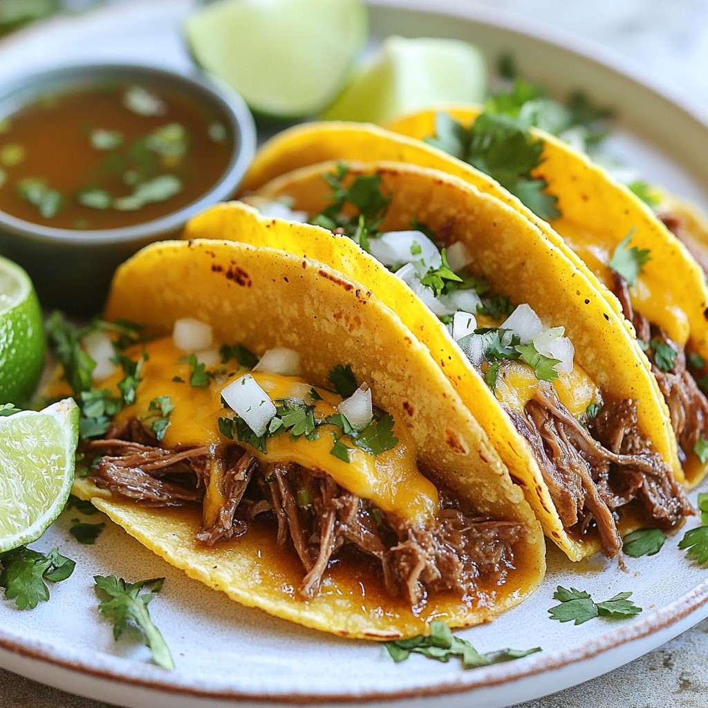 Cheesy Birria Tacos köstlicher Genuss für alle