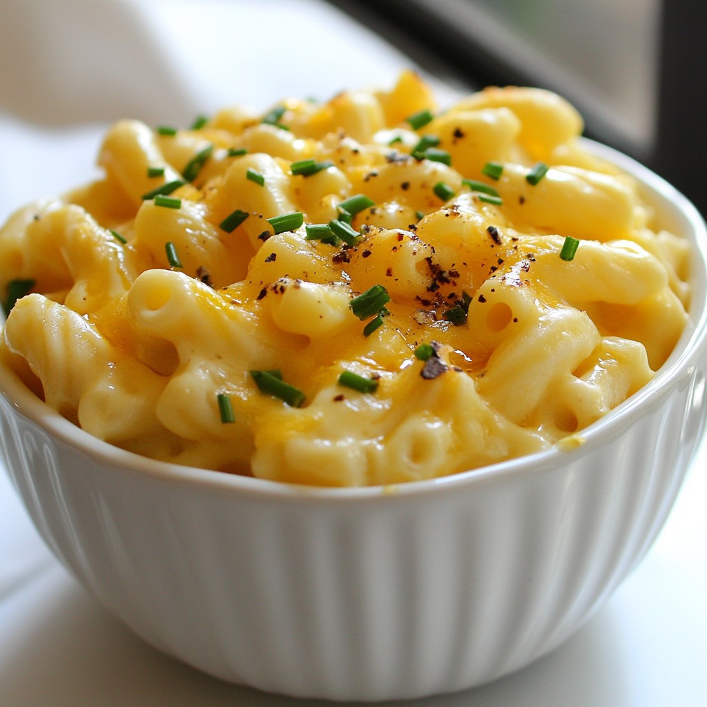 Stovetop Mac and Cheese Einfaches und schnelles Rezept