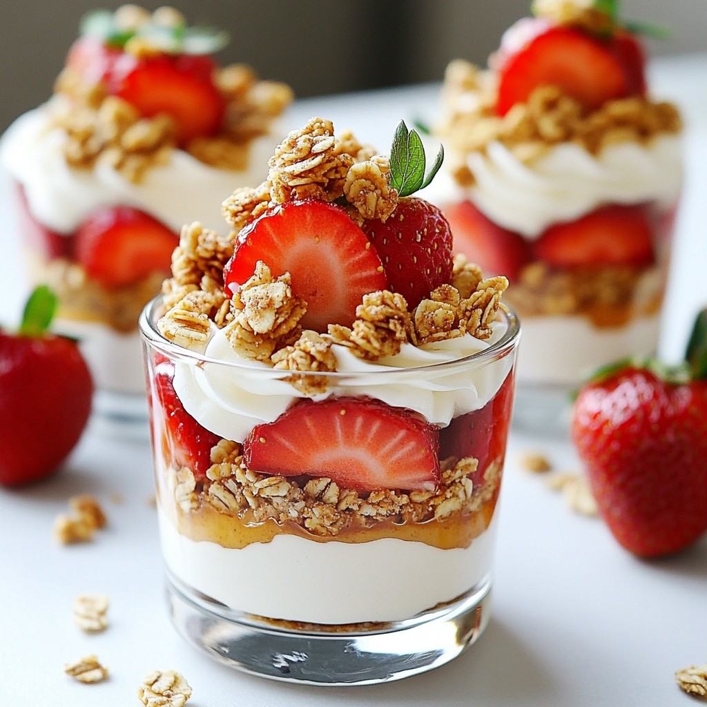 Erdbeer-Crunch-Topping Frisch und Köstlich Zubereiten