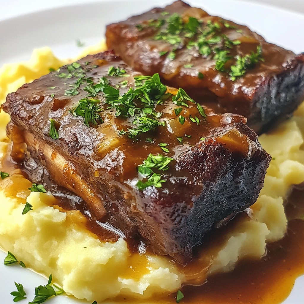 Guinness Braised Short Ribs köstlich und einfach zubereitet