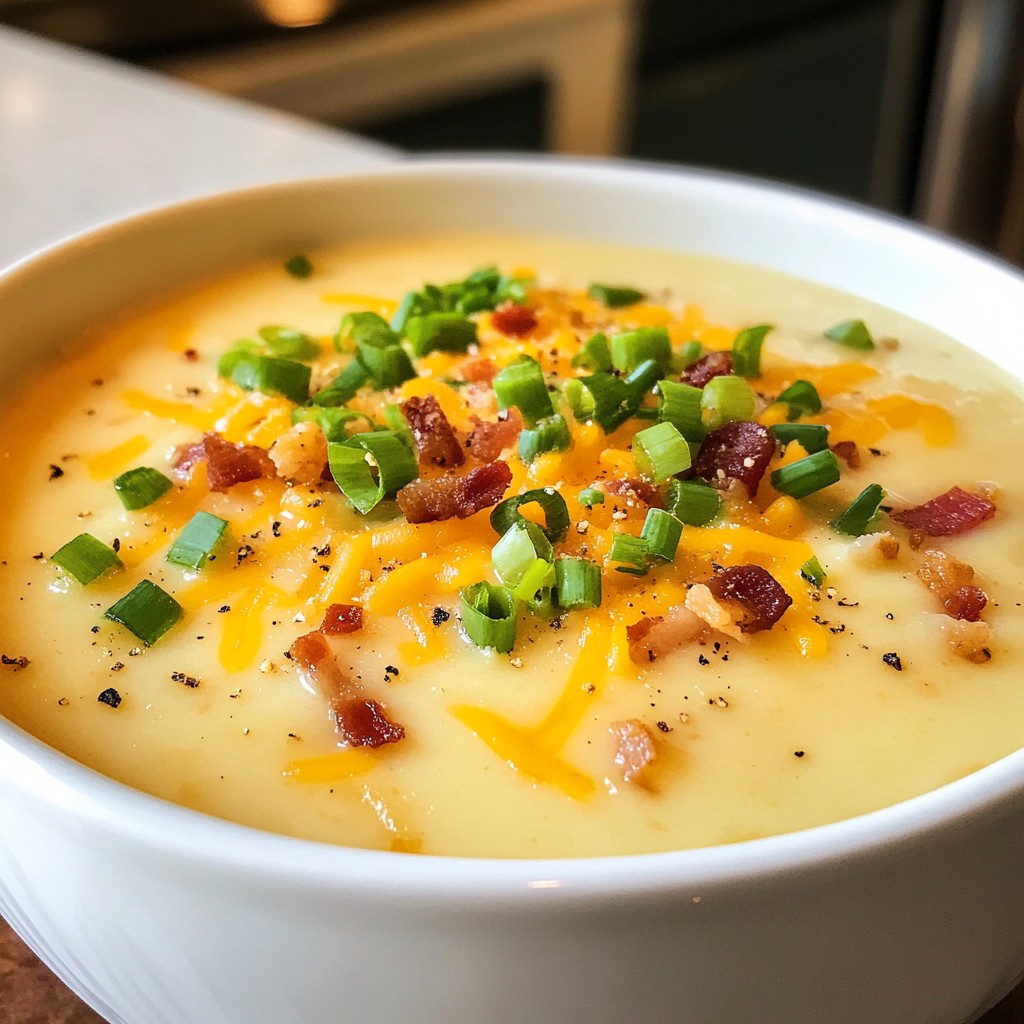 Loaded Baked Potato Soup Köstlich und Einfach Rezept